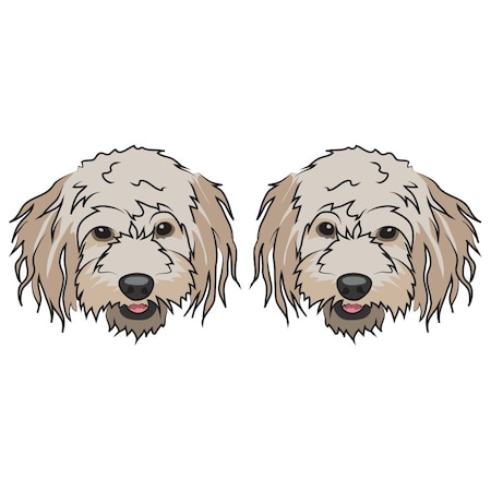 Signmission Cavachon Dog Decal, Dog Lover Decor Vinyl Sticker D-24-Cavachon